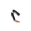 Une paire de gants noirs avec franges - Mapalé